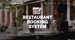 Desktop Screenshot of easytablebooking.com
